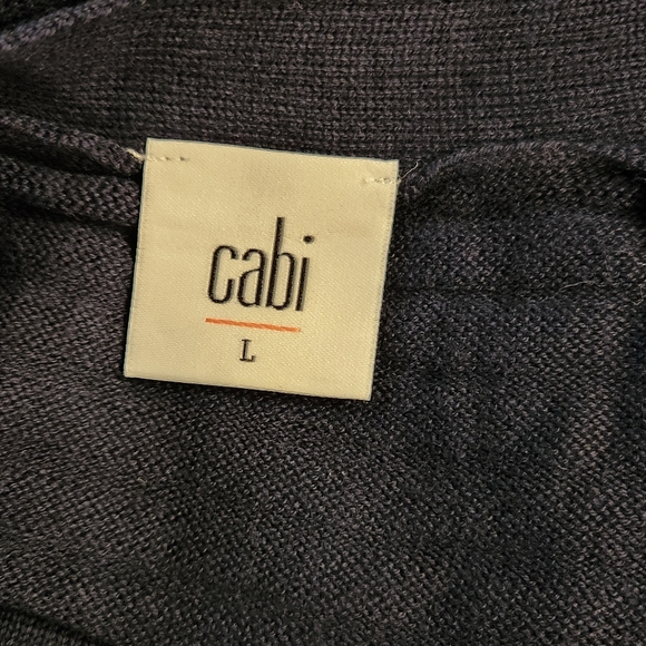 Cabi new without tags long cardigan w pockets size Large - Picture 5 of 7
